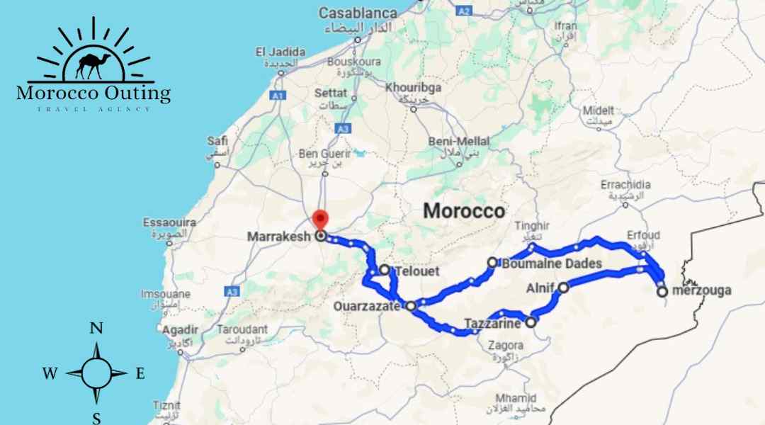 3 Days Desert tour from Marrakech