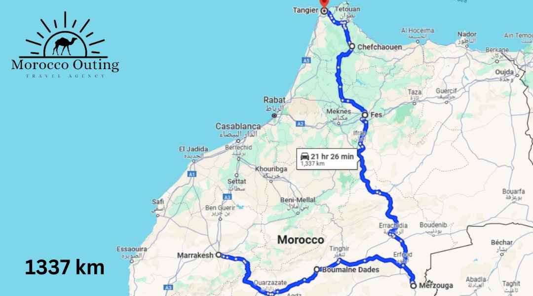 8 Days in Morocco itinerary