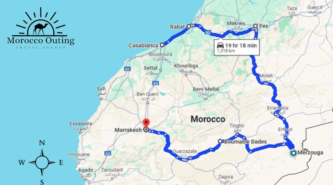 5 Day Morocco itinerary